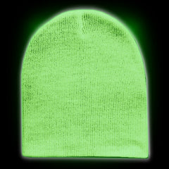 Glow in The Dark Hat - Super Glowing Skull Cap  Beanie