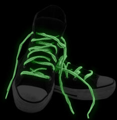 Glow in the Dark Pair of Shoe Laces (Assorted 3 Pack)