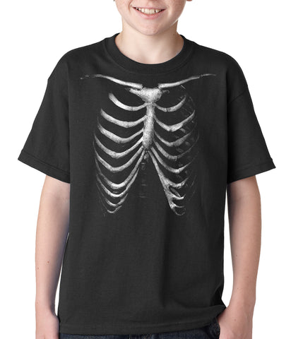 Glow In The Dark Ribcage Kids T-shirt