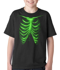 Glow In The Dark Ribcage Kids T-shirt