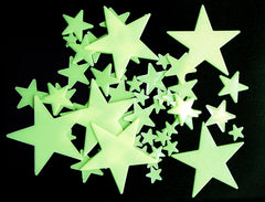 Glow in the Dark Stars - 18 Large Glow In The Dark Stars