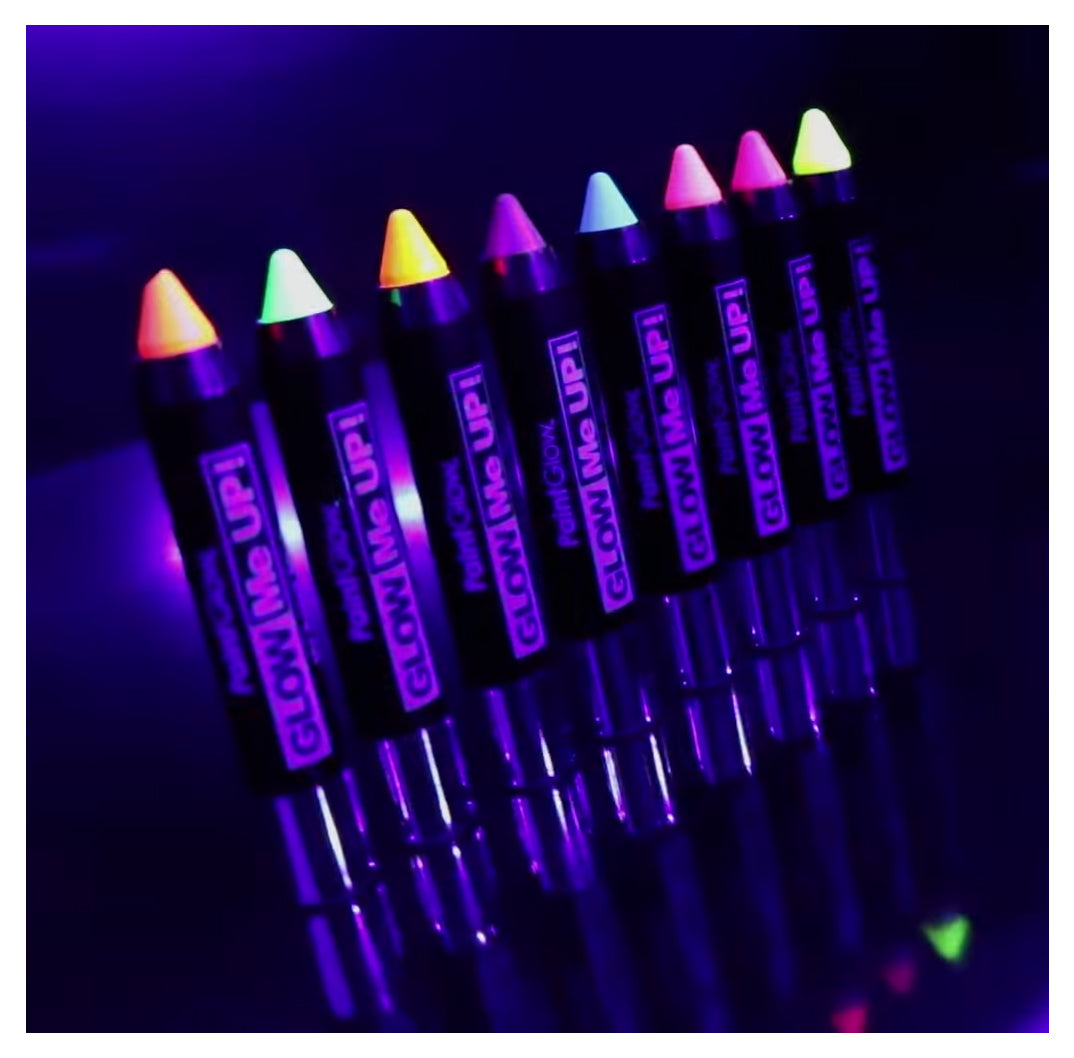 Glow in the Dark Face Paint pen purple 