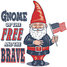 Gnome Of The Free And The Brave Hoodie
