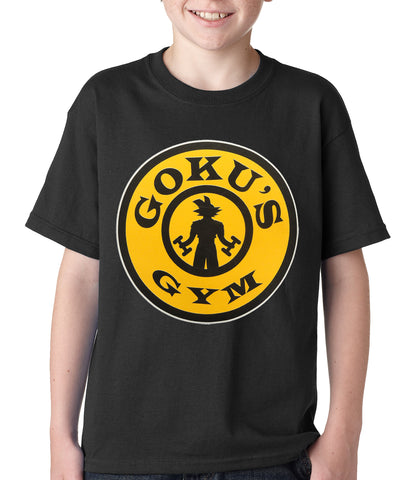 Goku's Gym Kids T-shirt