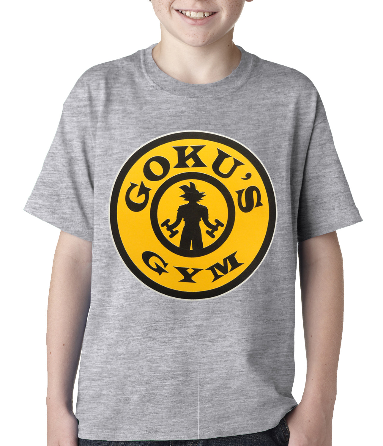 Goku's Gym Kids T-shirt