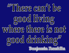 Good Living Good Drinking T-Shirt