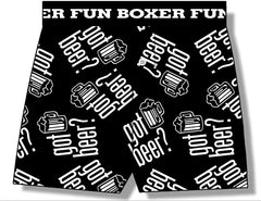 Got Beer Boxer Shorts