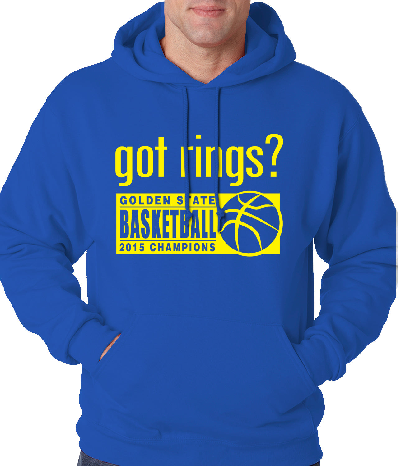 Got Rings? Golden State2015  Basketball Champs Adult Hoodie