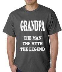 Grandpa The Man The Myth The Legend Mens T-shirt