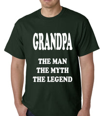 Grandpa The Man The Myth The Legend Mens T-shirt