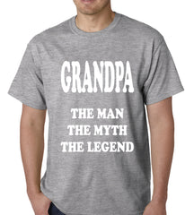 Grandpa The Man The Myth The Legend Mens T-shirt