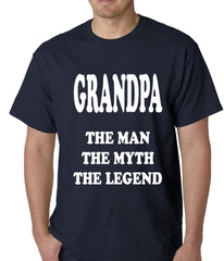 Grandpa The Man The Myth The Legend Mens T-shirt