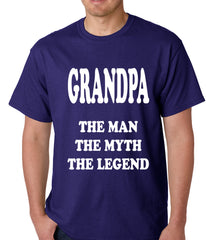 Grandpa The Man The Myth The Legend Mens T-shirt
