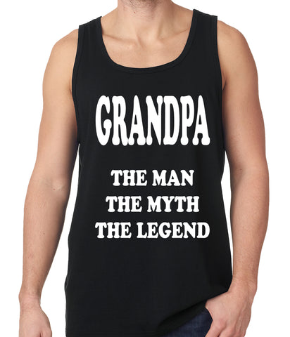 Grandpa The Man The Myth The Legend Tank Top
