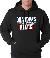 Grandpas are Dads Without Rules Adult Hoodie