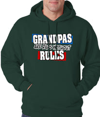 Grandpas are Dads Without Rules Adult Hoodie