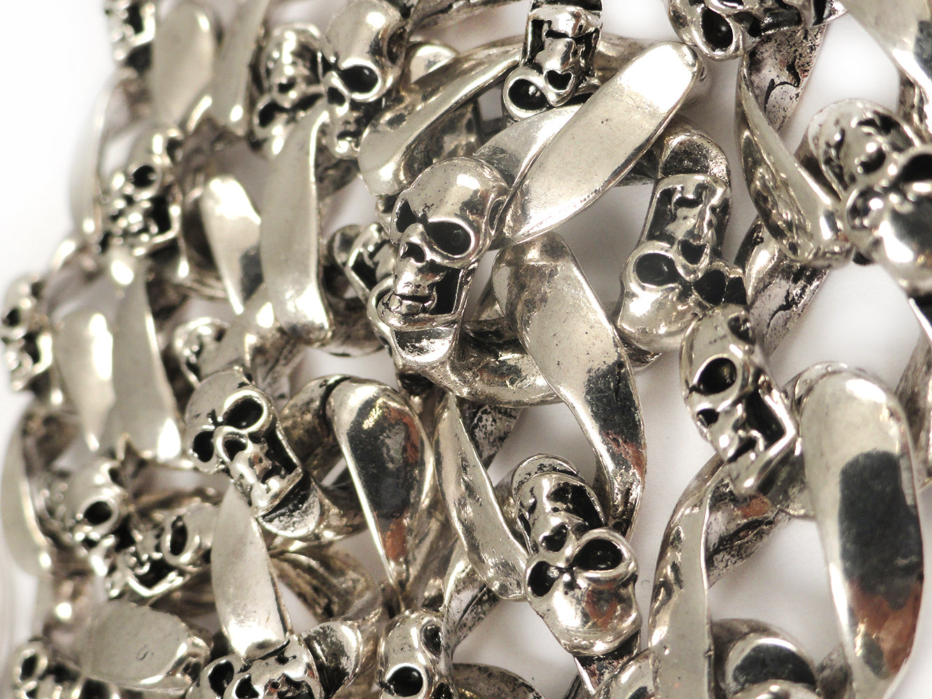 Skull Pile Chain of Skulls Jean Chain - Includes one Bewild Brand