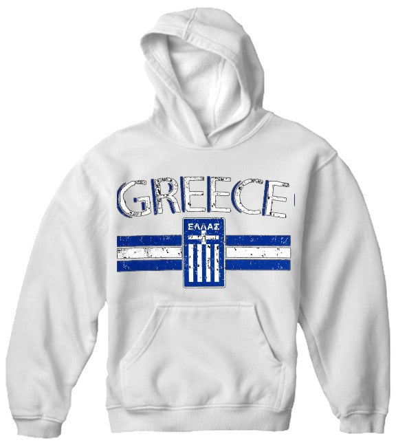 Greece Vintage Shield International Hoodie