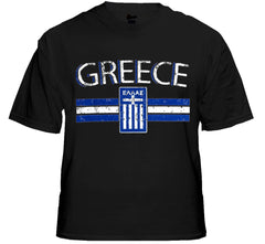 Greece Vintage Shield International Mens T-Shirt