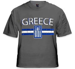 Greece Vintage Shield International Mens T-Shirt