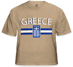 Greece Vintage Shield International Mens T-Shirt