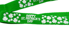 Green Happy St. Patrick's Day Lanyard