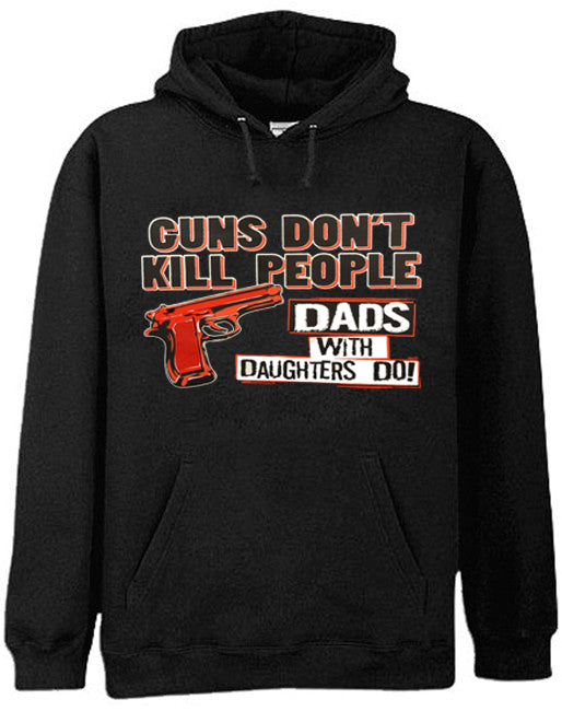 Guns Don't Kill People Adult Hoodie