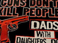 Guns Don't Kill People Adult Hoodie