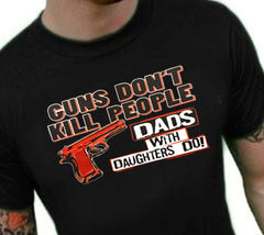 Guns Don't Kill People Mens T-Shirt