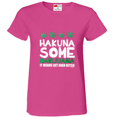 Hakuna Some Marijuana Girl's T-Shirt
