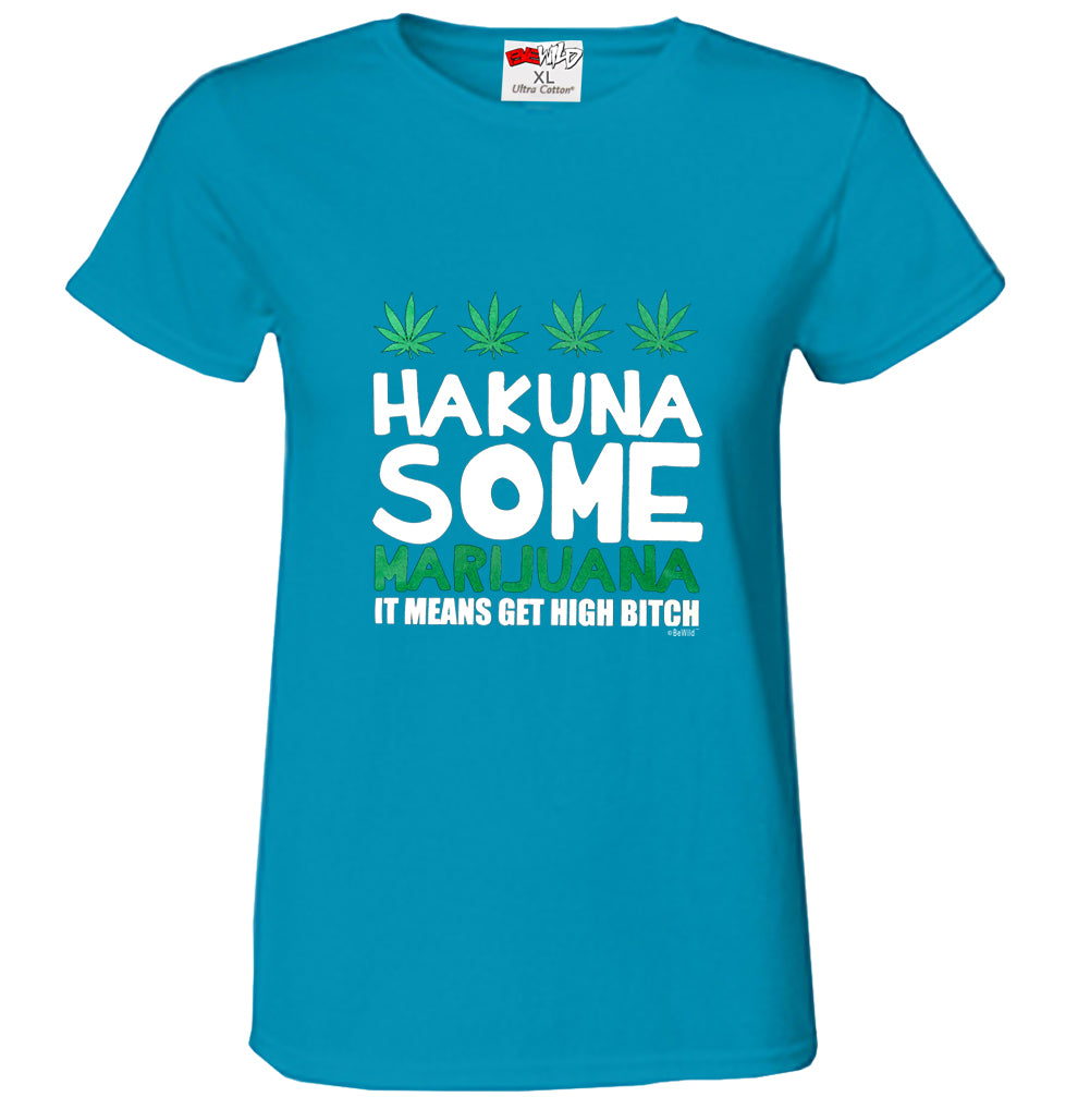 Hakuna Some Marijuana Girl's T-Shirt