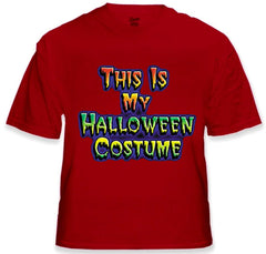 Halloween Shirt - This Is My Halloween Costume T-Shirt