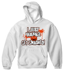 Halloween Shirts - Get Smashed Adult Hoodie