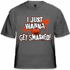 Halloween Shirts - Get Smashed Adult T-Shirt