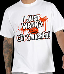 Halloween Shirts - Get Smashed Adult T-Shirt