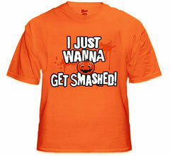 Halloween Shirts - Get Smashed Adult T-Shirt