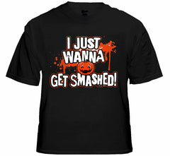 Halloween Shirts - Get Smashed Adult T-Shirt