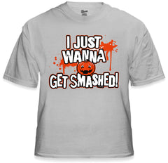 Halloween Shirts - Get Smashed Adult T-Shirt