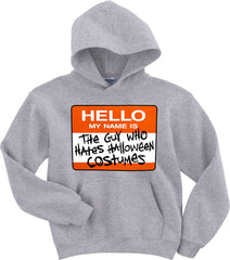 Halloween Shirts - Hello My Name Is... Adult Hoodie