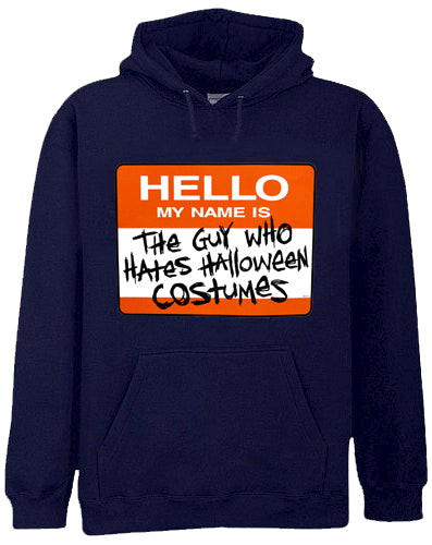 Halloween Shirts - Hello My Name Is... Adult Hoodie