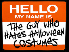 Halloween Shirts - Hello My Name Is... Adult Hoodie