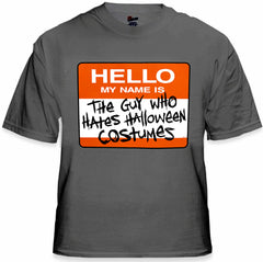 Halloween Shirts - Hello My Name Is... Adult T-Shirt