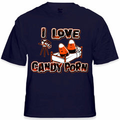 Halloween Shirts - I Love Candy Porn Men's T-Shirt