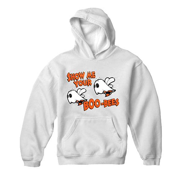 Halloween Shirts - Show Me Your Boo Bees Adult Hoodie –