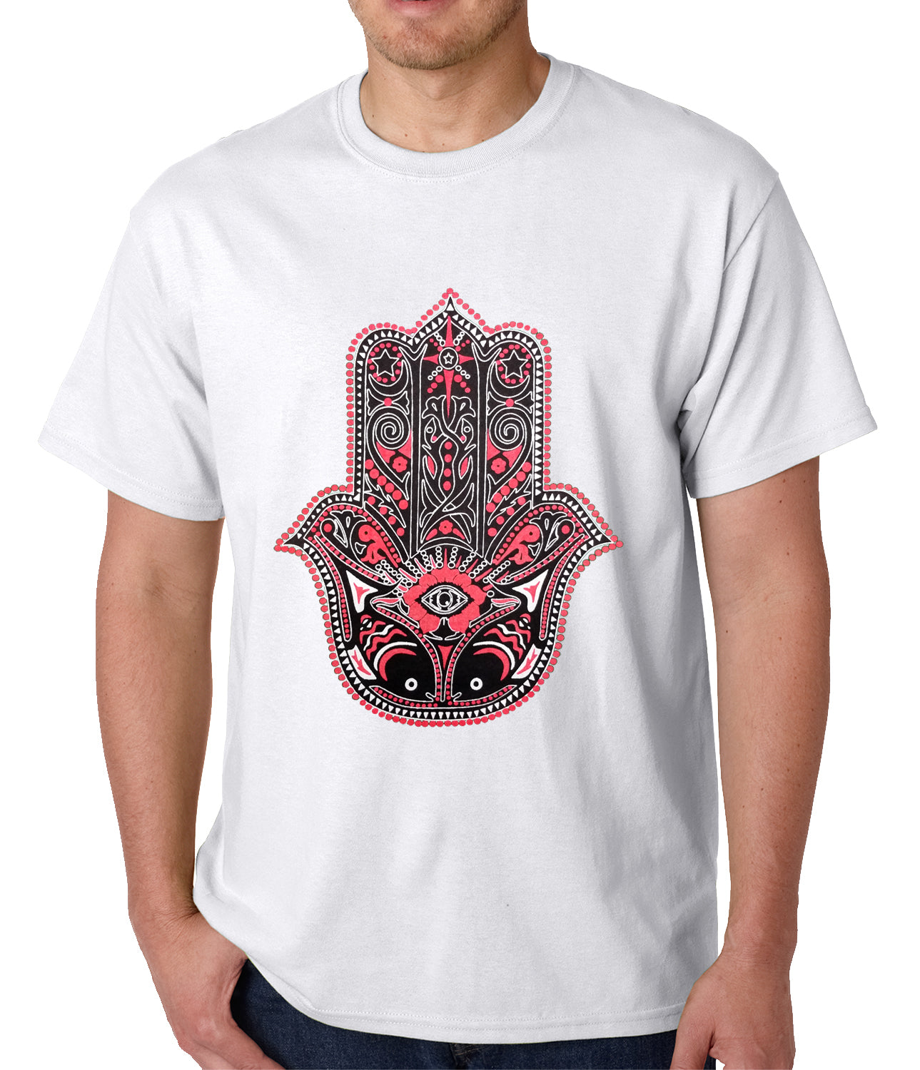 Hamsa - Hand of Protection Mens T-shirt