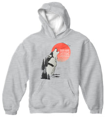 Hang Over - One Man Wolf Pack Adult Hoodie