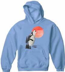 Hang Over - One Man Wolf Pack Adult Hoodie