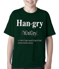 Hangry Definition Kids T-shirt