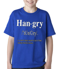 Hangry Definition Kids T-shirt