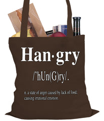 Hangry Definition Tote Bag